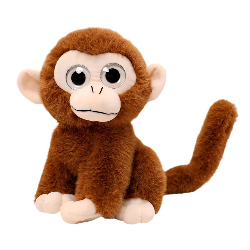 Peluche petit singe Coco 17cm