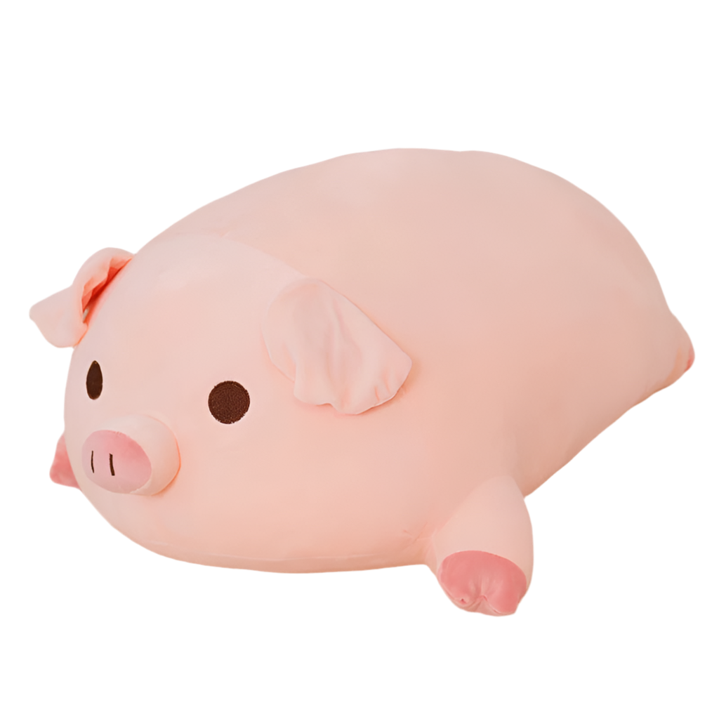 Peluche cochon géante Bouboule 80cm