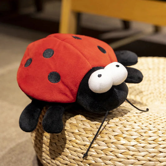 Peluche coccinelle rouge Scarlette 25cm
