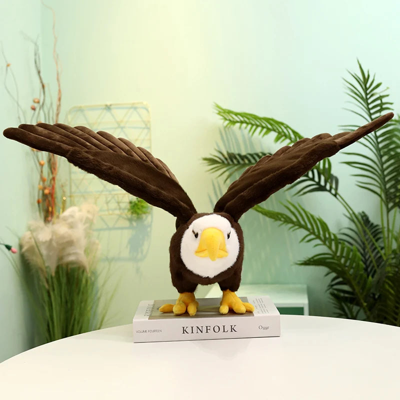 Aigle en peluche Becbec 60cm