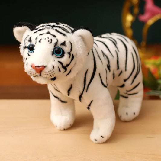 Peluche tigre blanc Alba 40cm