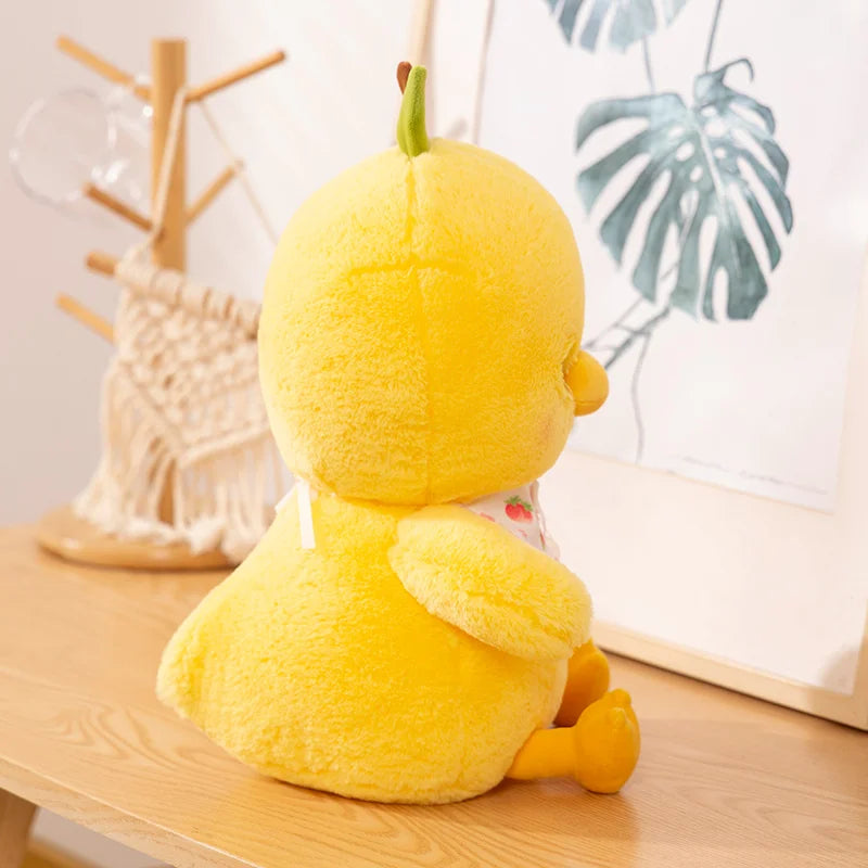 Peluche poussin jaune Fluffy 33cm
