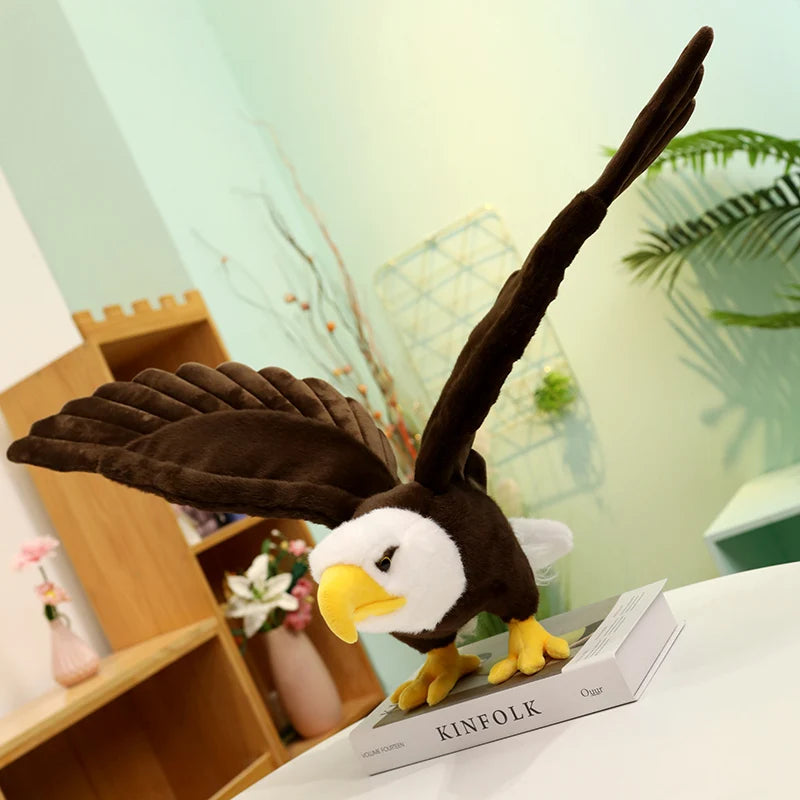 Aigle en peluche Becbec 60cm