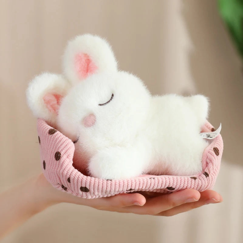 Peluche lapin bébé Rosie 12cm
