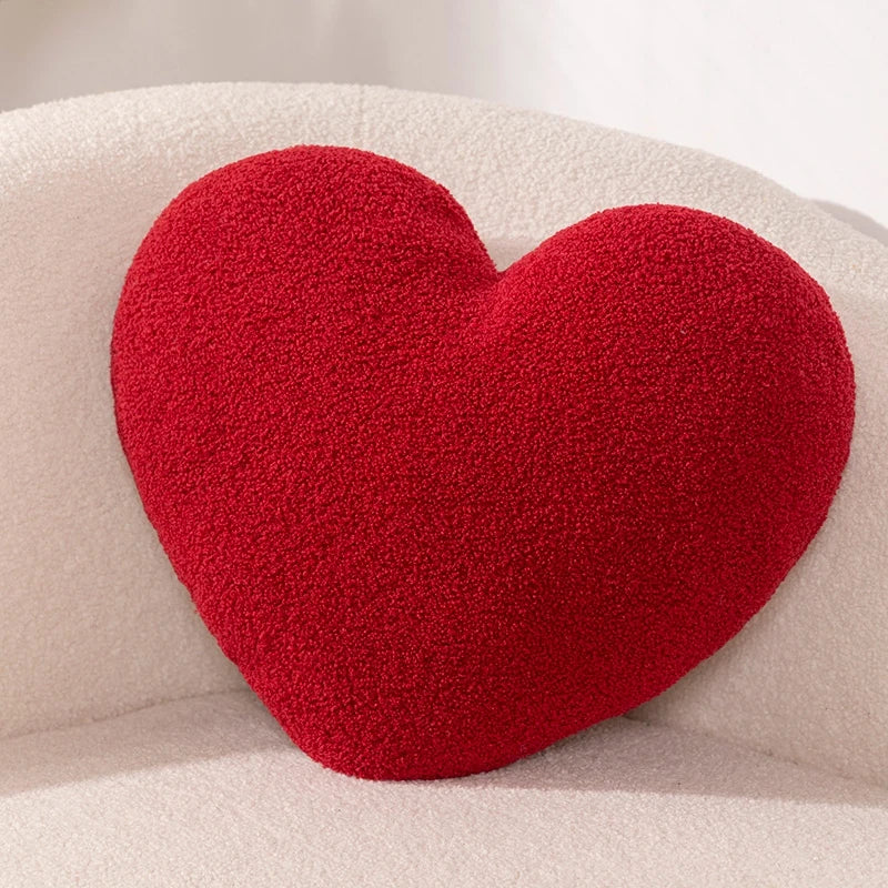 Peluche coeur rouge