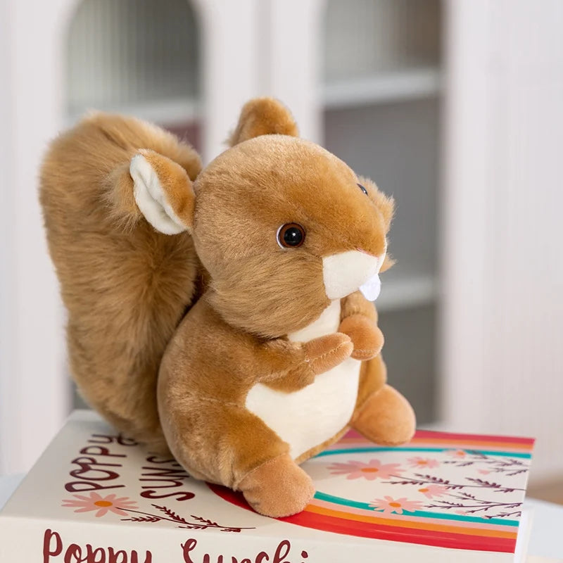 Peluche écureuil marron Nutsy 22cm