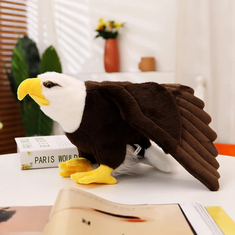 Aigle en peluche Becbec 60cm