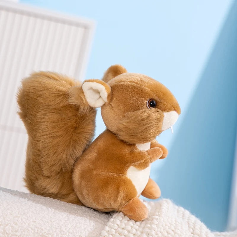 Peluche écureuil marron Nutsy 22cm