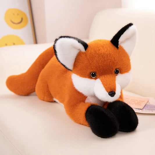 Peluche renard roux Rouky 45cm