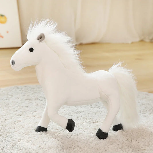 Peluche cheval blanc Blanco 25cm