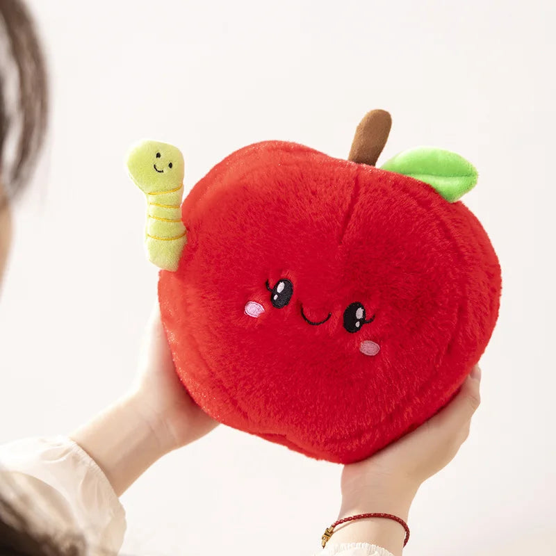 Peluche pomme rouge mignonne Rougeline 25cm