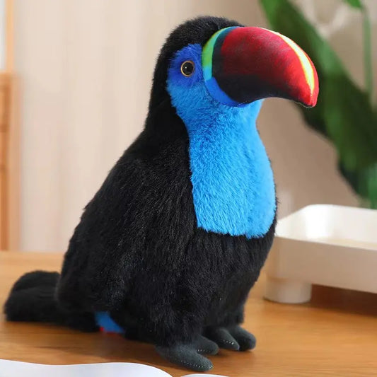 Peluche toucan bleu Azulito 40cm