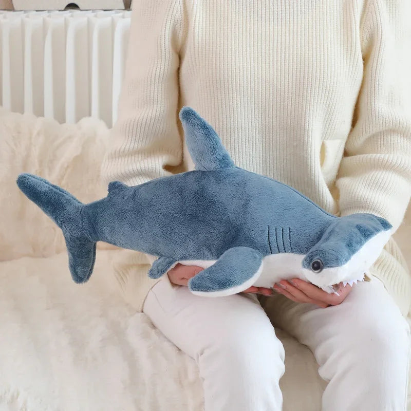 Peluche requin marteau bleu Nautilus 55cm