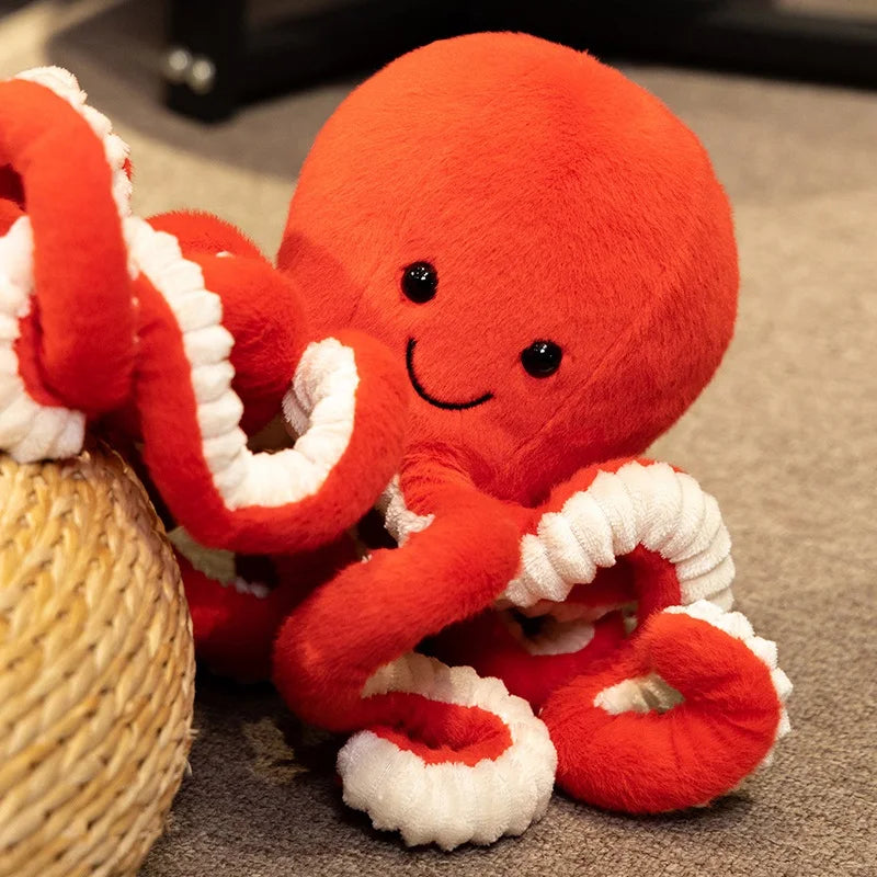 Peluche octopus Calypso 17 cm