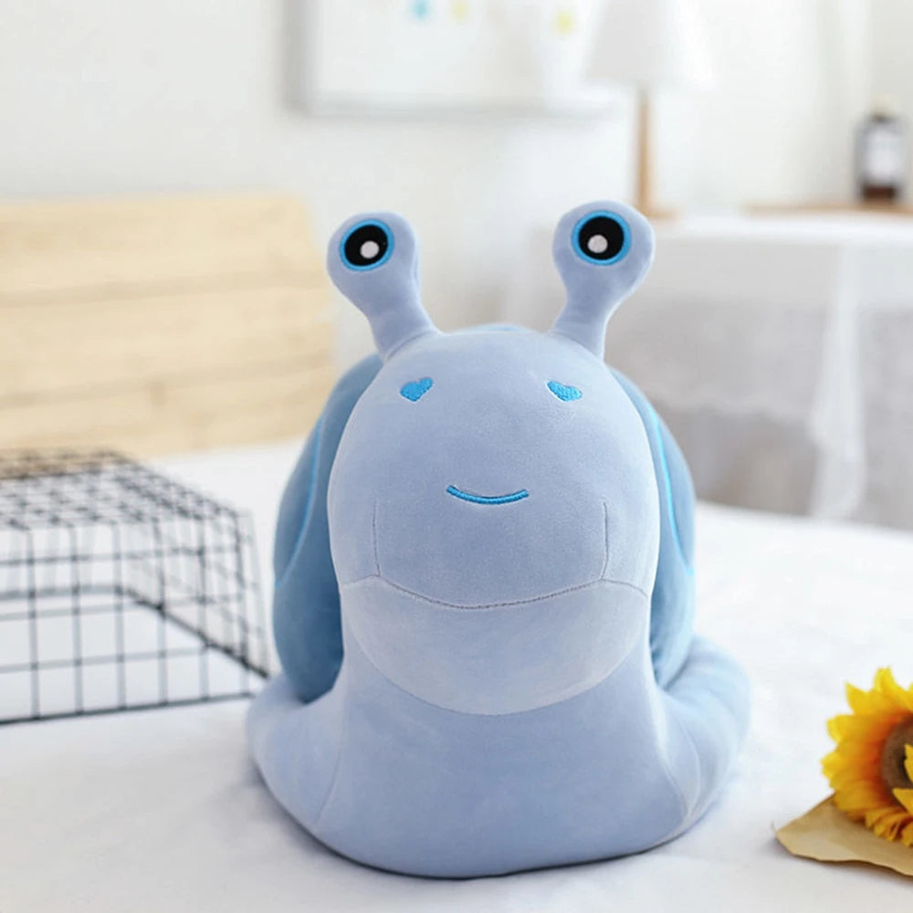 Peluche escargot bleu Bleutille 22cm