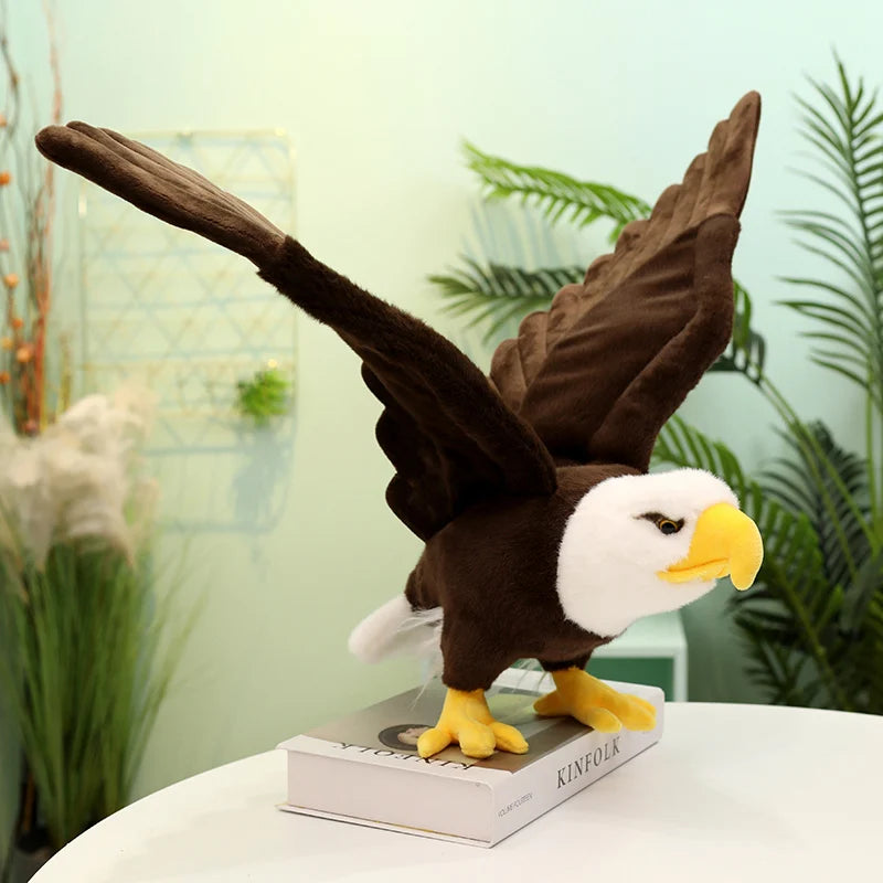 Aigle en peluche Becbec 60cm