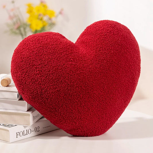Peluche coeur rouge