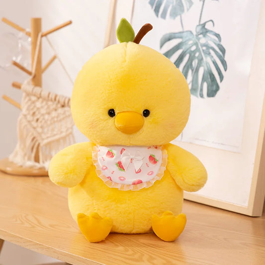 Peluche poussin jaune Fluffy 33cm