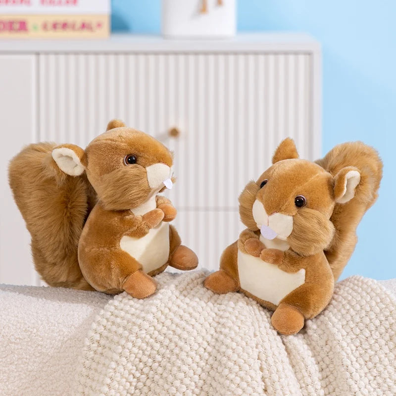 Peluche écureuil marron Nutsy 22cm