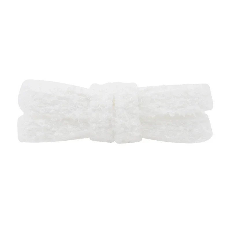 Lacet peluche blanc 100cm