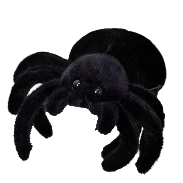 Peluche araignée noire Shadow