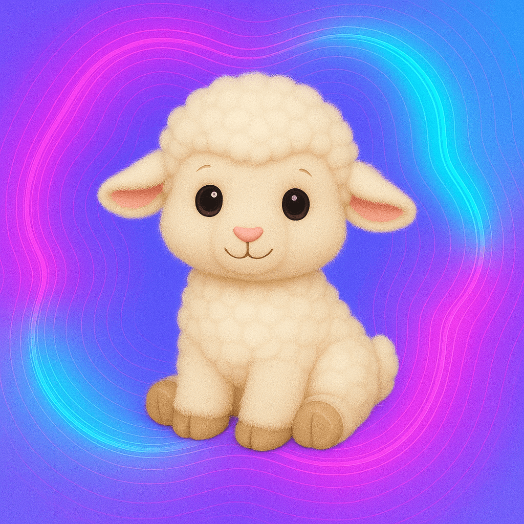 Peluche agneau
