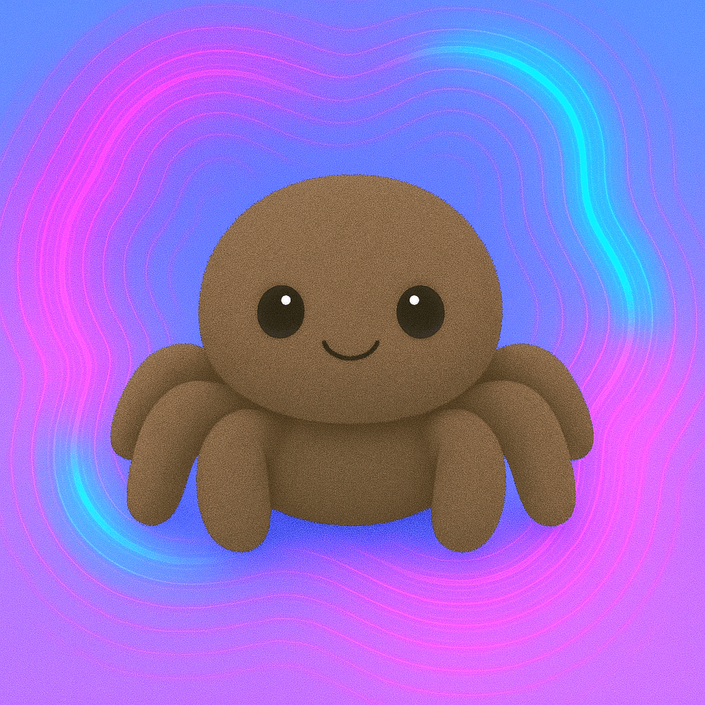 Peluche araignée