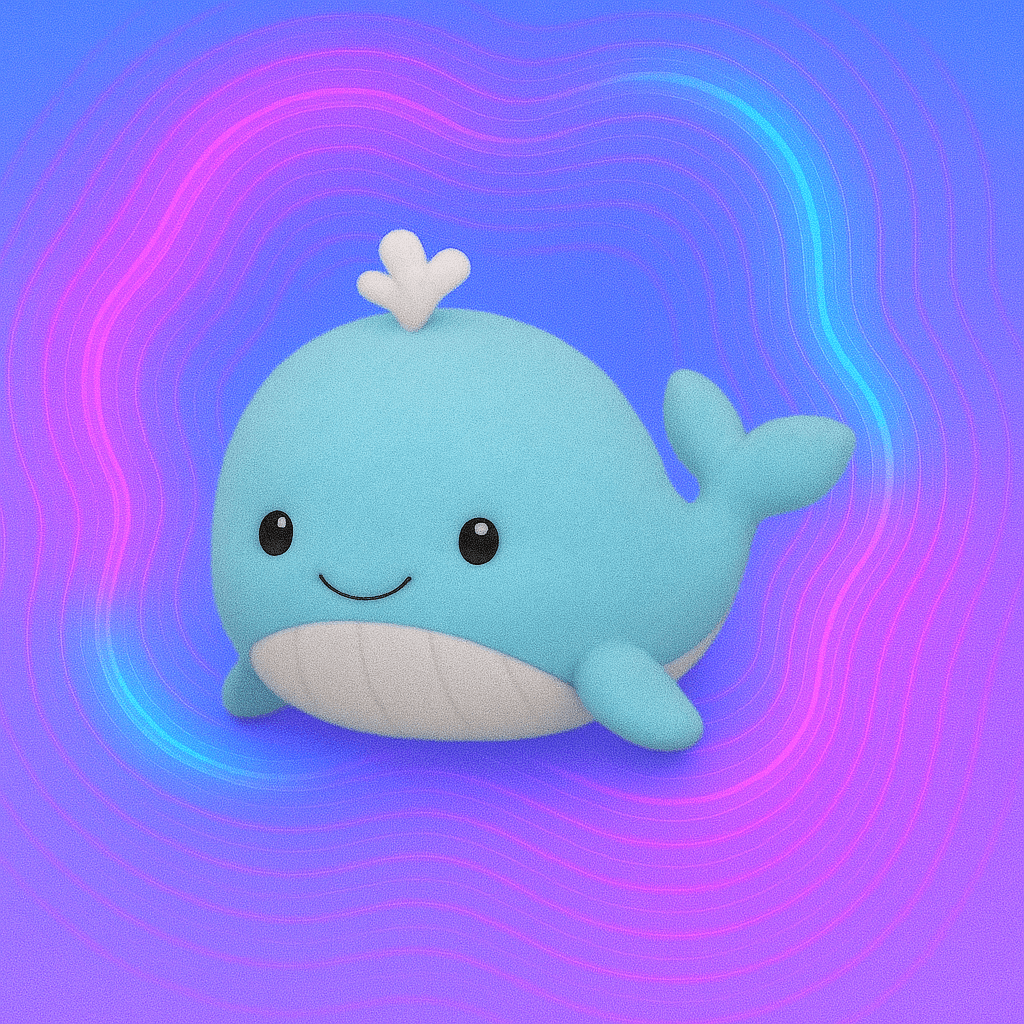 Peluche baleine