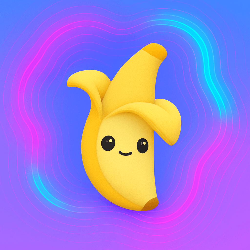 Peluche banane