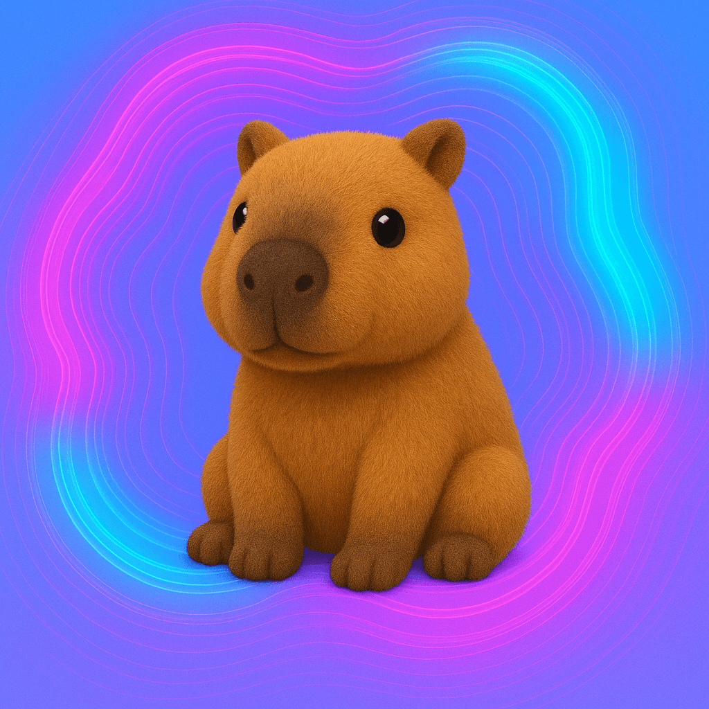Peluche capybara