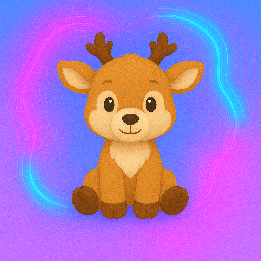 Peluche cerf