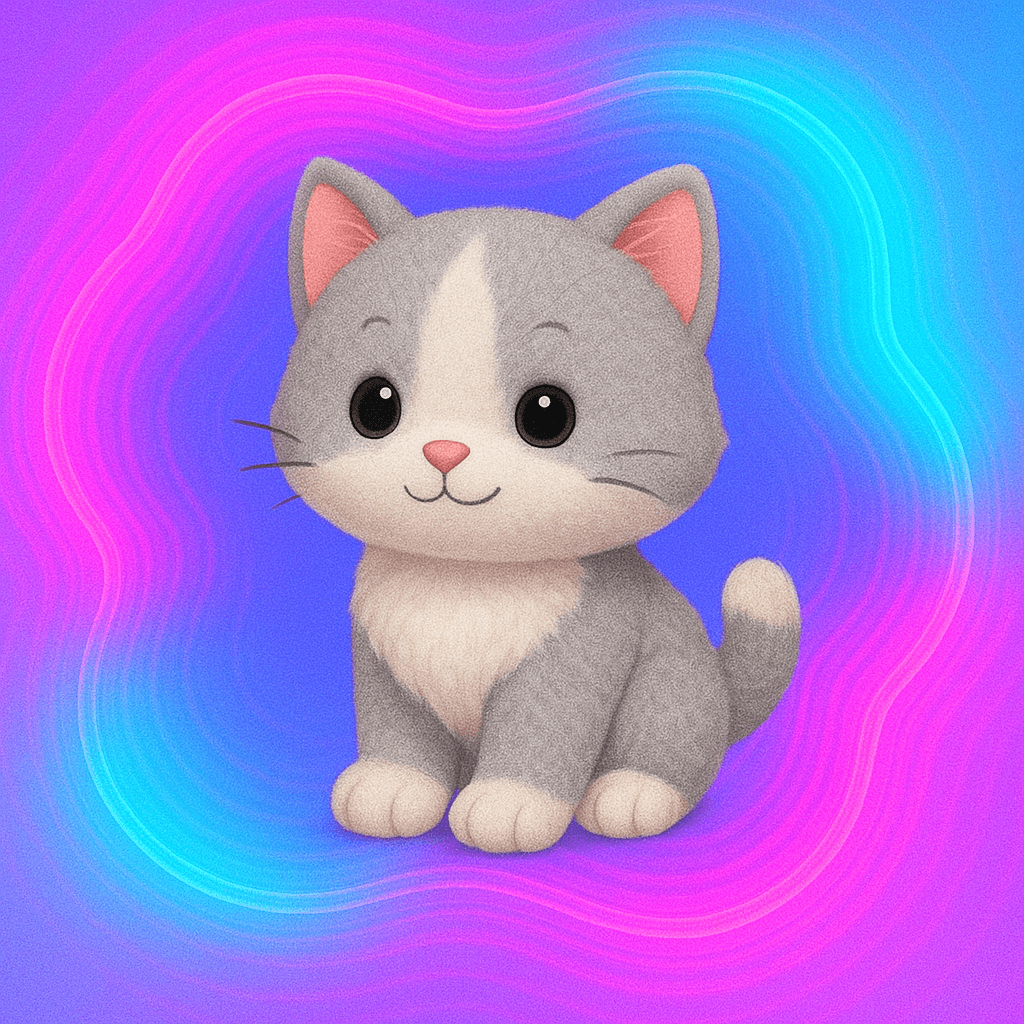 Peluche chat