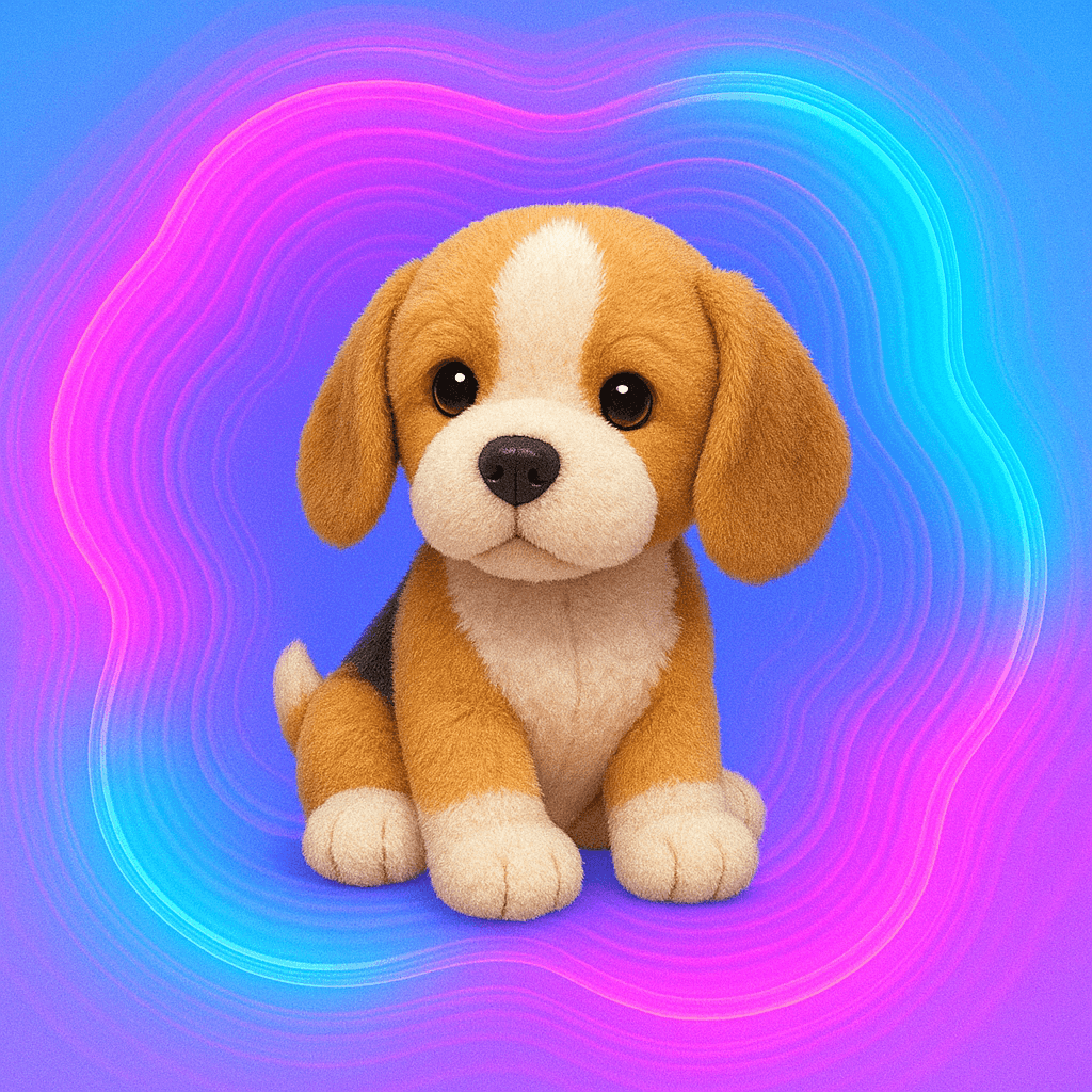 Peluche chien