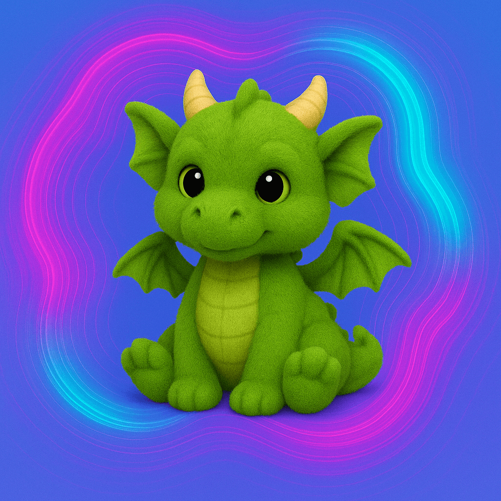 Peluche dragon