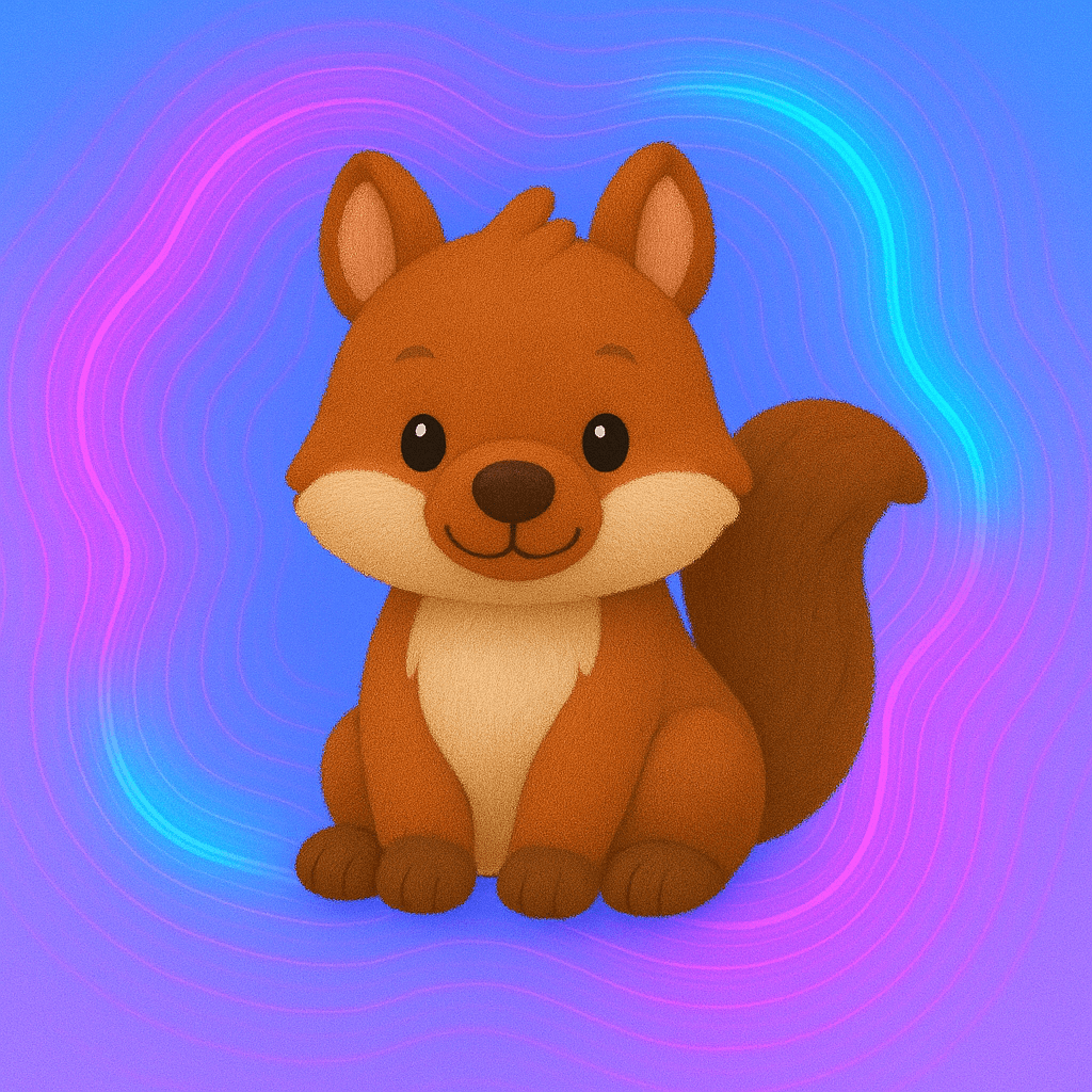 Peluche ecureuil