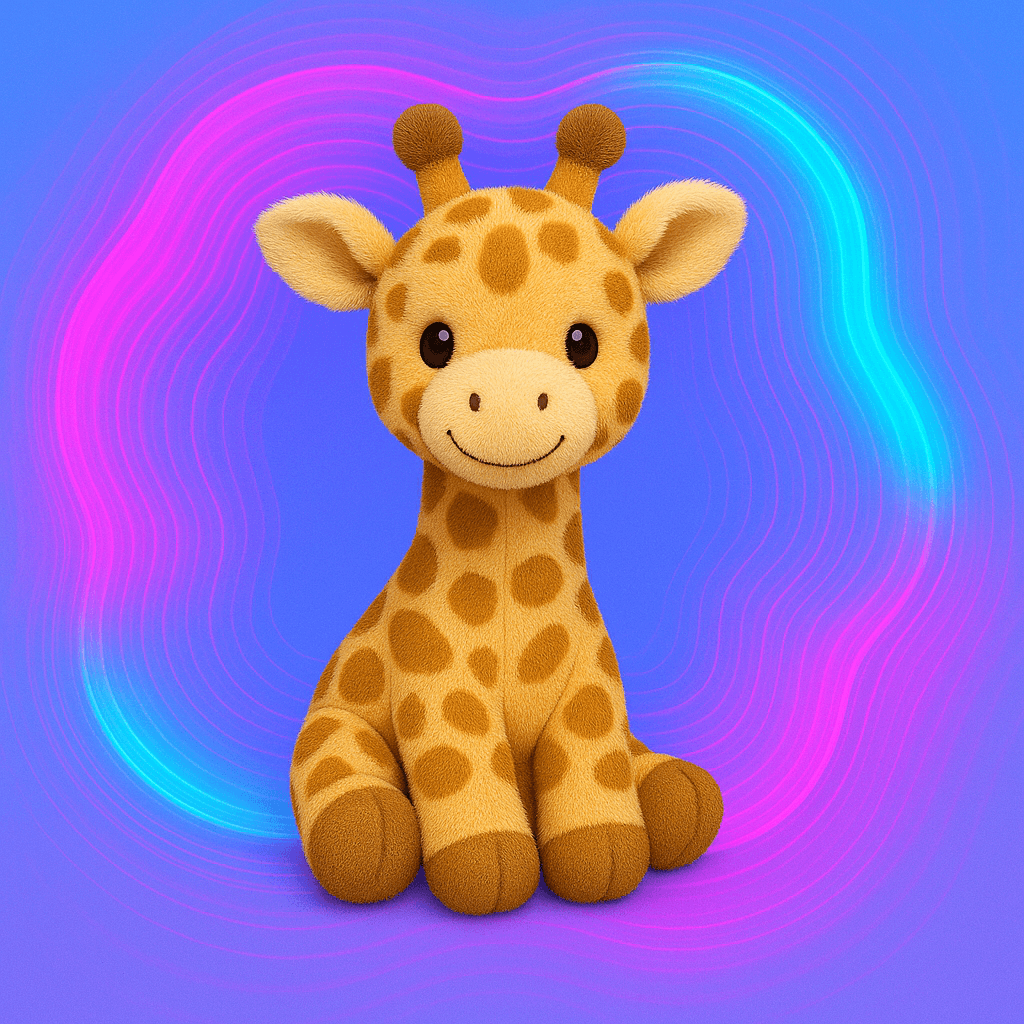 Peluche girafe