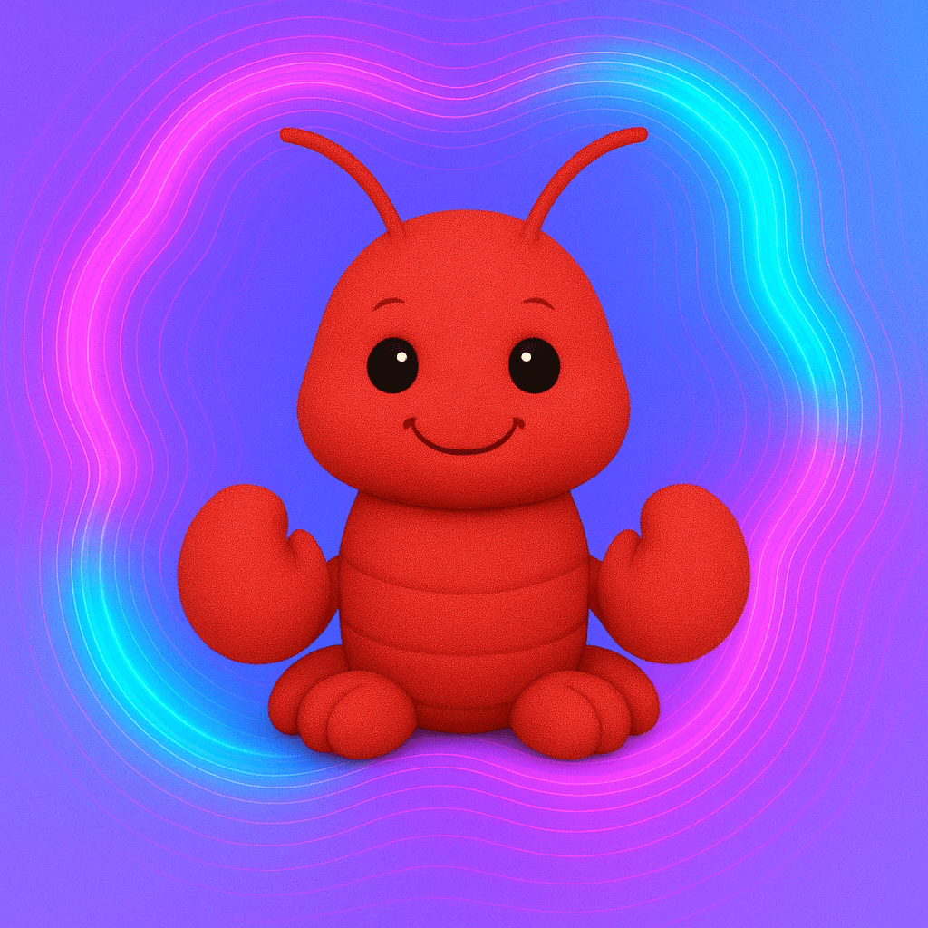Peluche homard