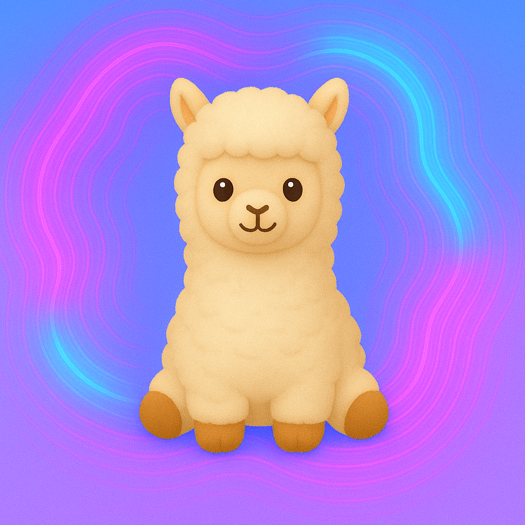 Peluche lama