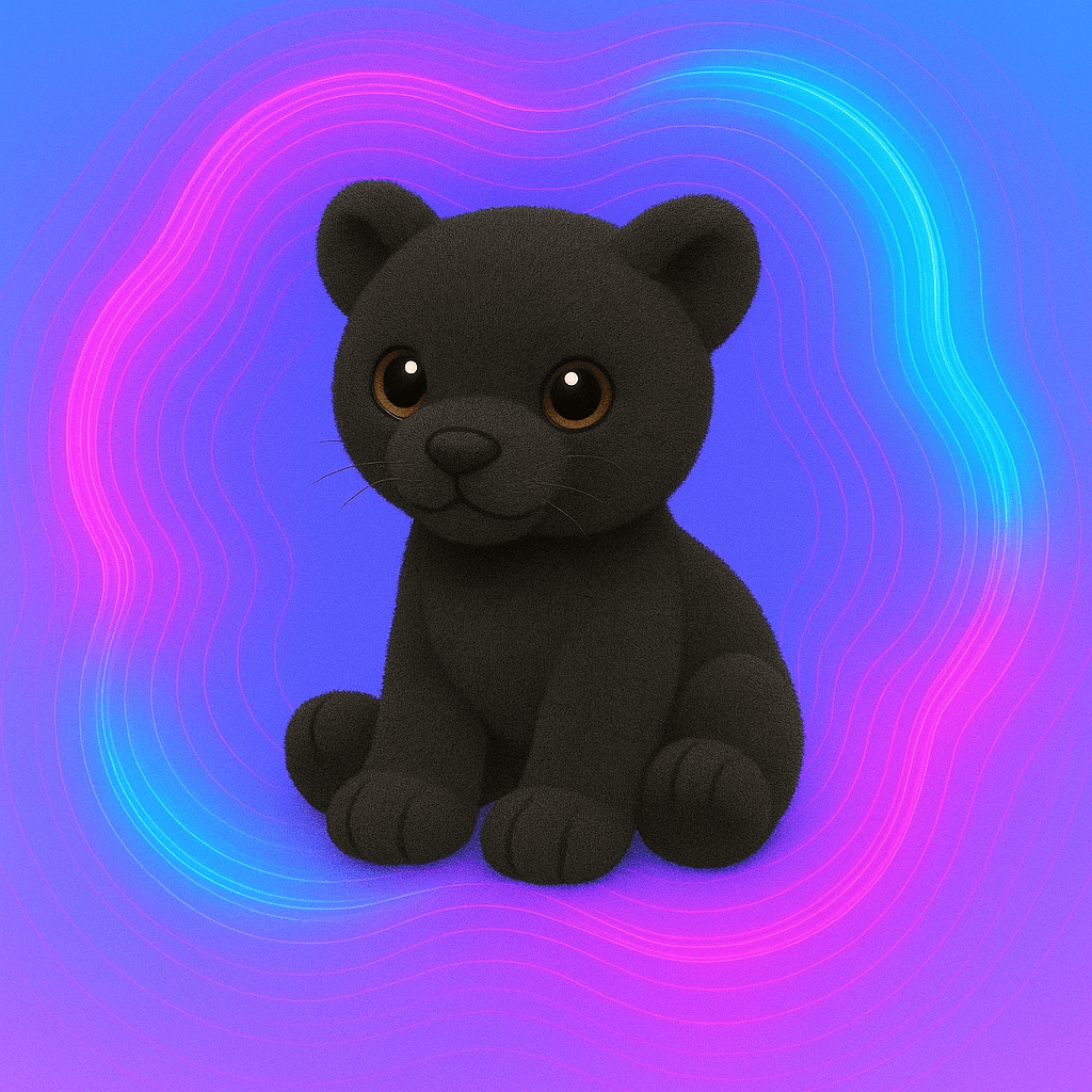Peluche panthère
