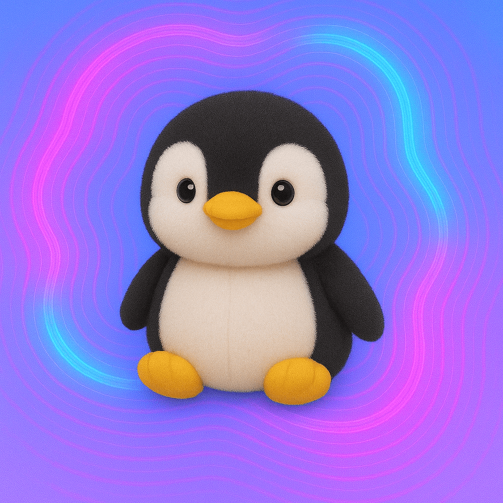 Peluche pingouin