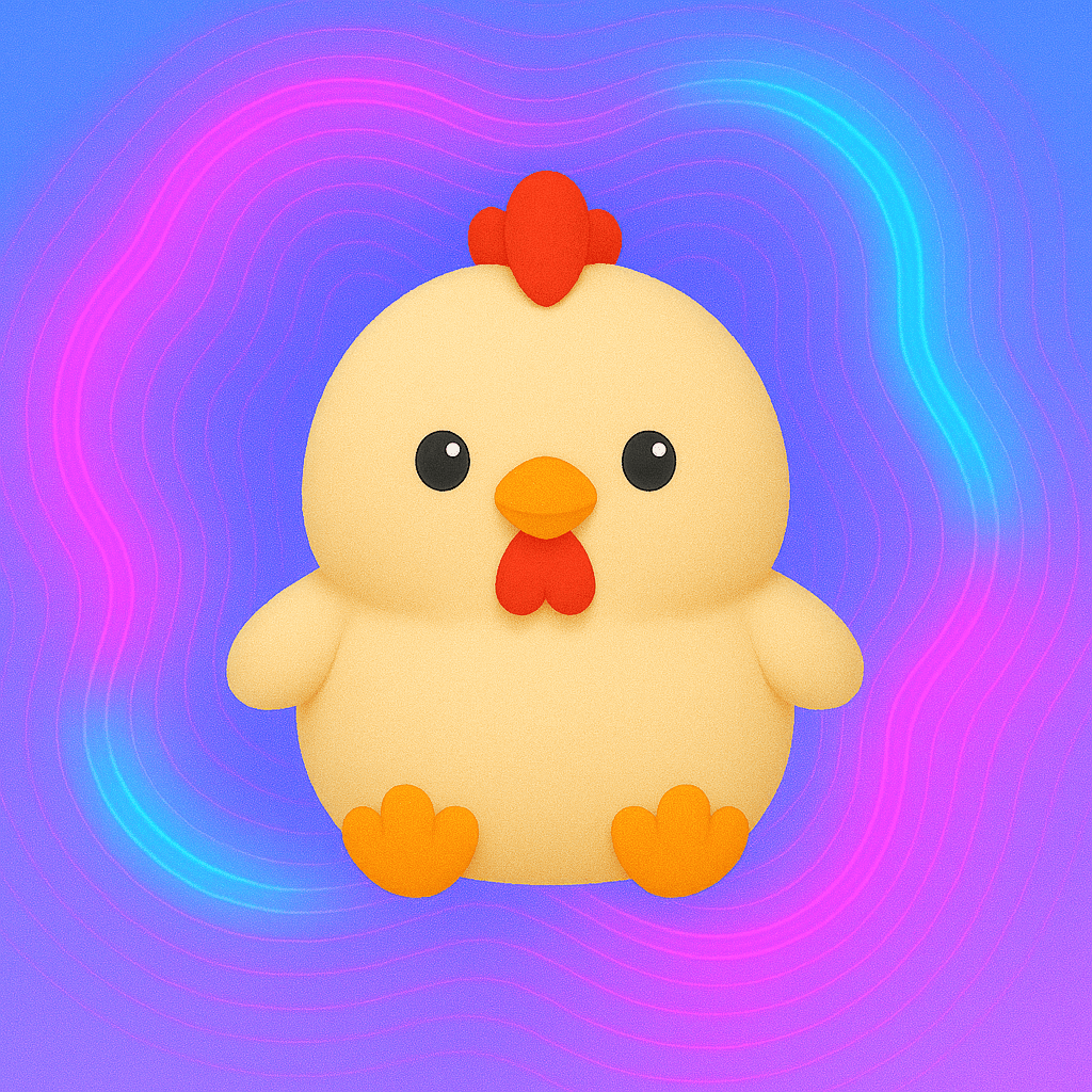 Peluche poule