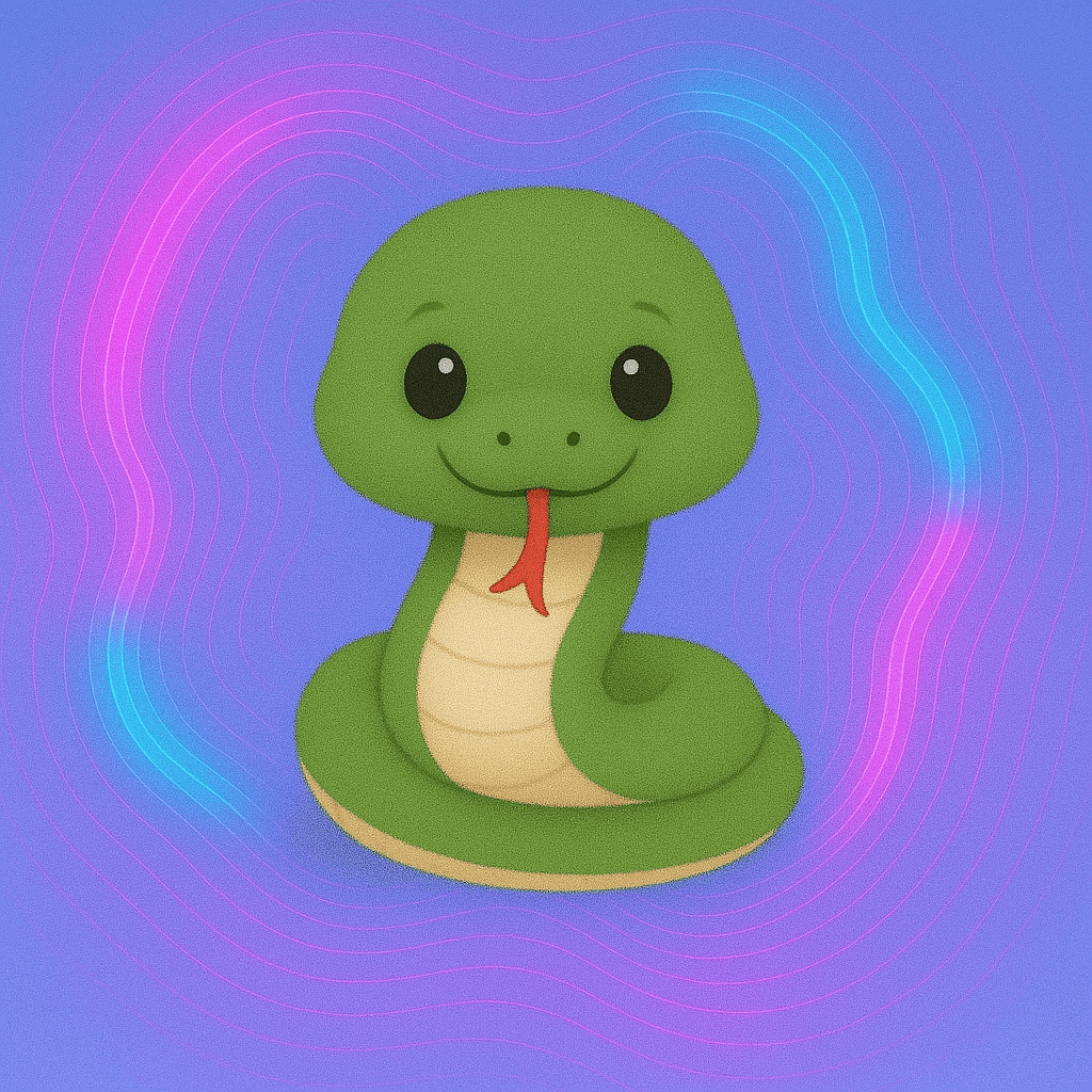 Peluche serpent