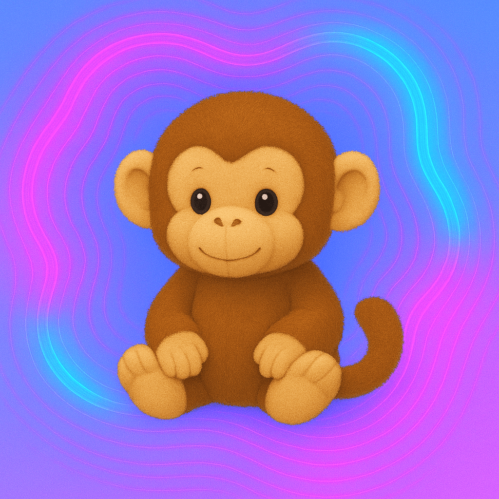 Peluche singe