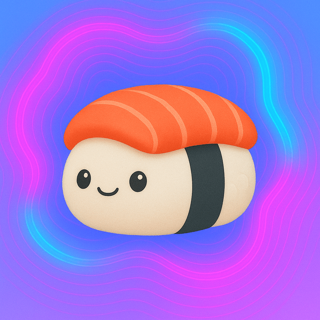 Peluche sushi