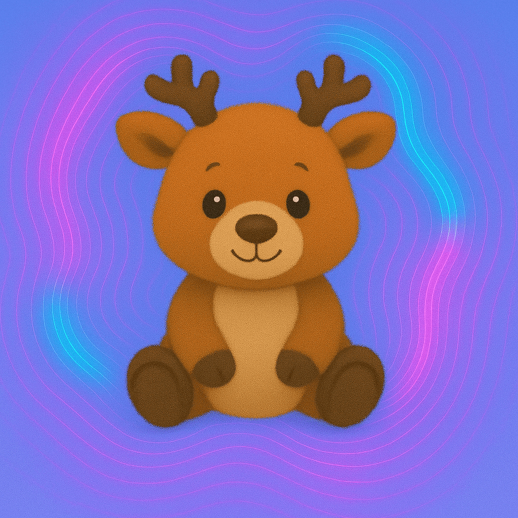 Peluche renne