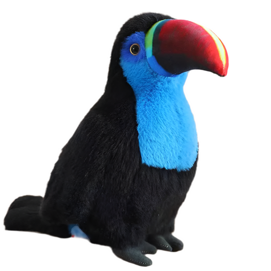 Peluche toucan bleu Azulito 40cm