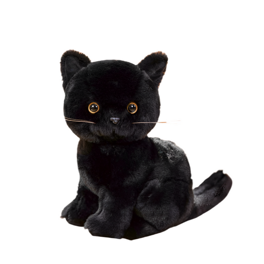 Peluche chaton noir Noctis 26cm