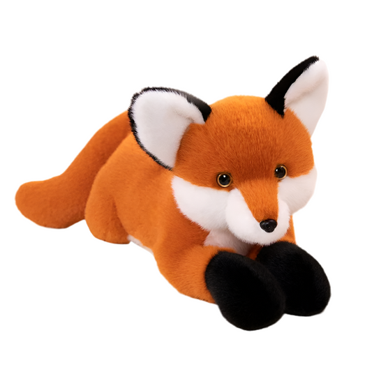 Peluche renard roux Rouky 45cm