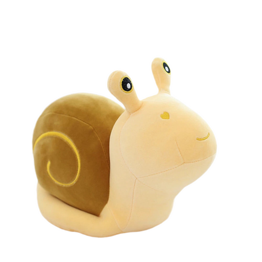 Peluche escargot jaune Caracolle 22cm