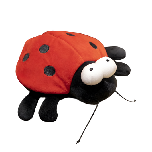 Peluche coccinelle rouge Scarlette 25cm